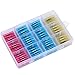 Ginsco 185pcs 3 Size Heat Shrink Butt Connectors Kit Electrical Insulated Wire Terminal 10-22 AWG Set