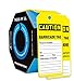 AccuformNMC 100 Safety Tags by-The-Roll, Caution Barricade, US Made OSHA Compliant Tags, Waterproof PF-Cardstock, Resists Tears, 6.25