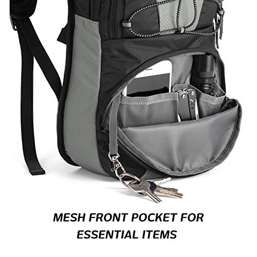 SHARKMOUTH FLYHIKER Hiking Hydration Backpack Pack with 2.5L BPA Free