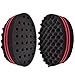 YOUTO Double Side Magic Twist Hair Sponge Afro Braid Wave Hair Curl Sponge Brush