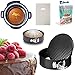 Kitchen Deluxe Springform Pan - Leakproof - Non-Stick - 7 Inch - Fits Instant Pot Pressure Cooker 5, 6 Qt & 8 Quart - Accessories Include Icing Smoother + eBook - Round Cake, Cheesecake | For Instapot