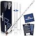 Hydrometer Alcohol Meter Test Kit: Distilled Alcohol American-Made 0-200 Proof Pro Series Traceable Alcoholmeter Tester Set with Glass Jar for Proofing Distilled Spirits primary