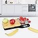 NUTRI FIT Food Scale - 3 in 1 Digital Kitchen Scale, Weight Grams and Ounces with Removable Cutting Board & Tray, LCD Display, 11lb 5kg, Easy for Cooking Baking & Meal Prep, Batteries Included