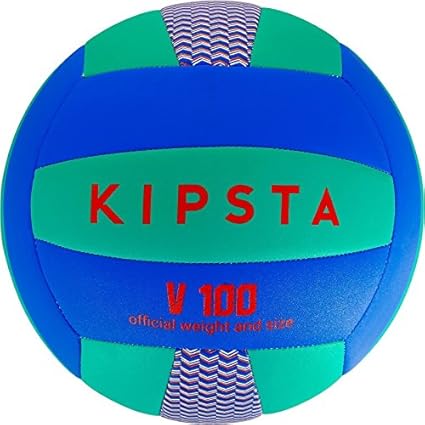 Kipsta V100 Volleyball - Azul/Verde: Amazon.es: Deportes y aire libre