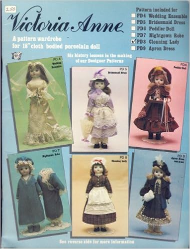 Victoria Anne Cleaning Lady A Pattern Wardrobe For 18 Cloth