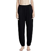 Aflowyii Modal Pajama Pants for Women Lounge Pants with Pockets Stretch Loose Yoga Pants Comfy Nightwear Sleepwear Pj Bottoms