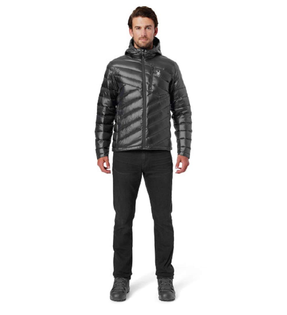 men's syrround hoody down jacket
