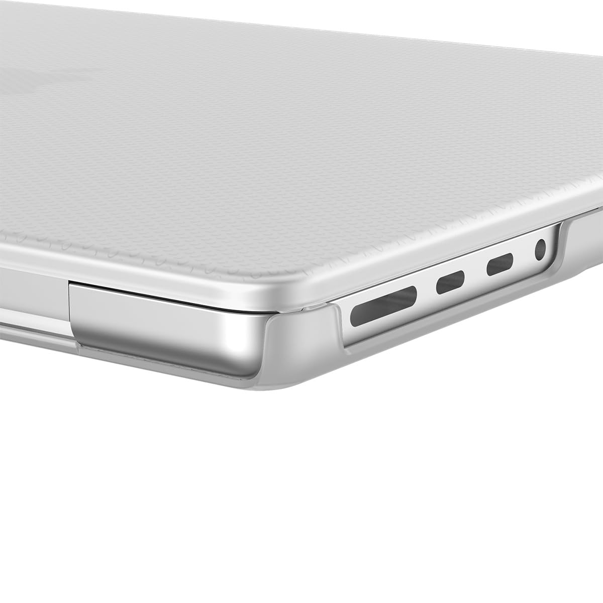 Incase Dots Hardshell with Makrolon® - MacBook Pro 14 inch Case - 2024, 2023, 2022, 2021, M4, M3, M2, M1 - MacBook Case, Laptop Cover, Protective Hard Shell, Scratch Resistant, Lightweight - Clear