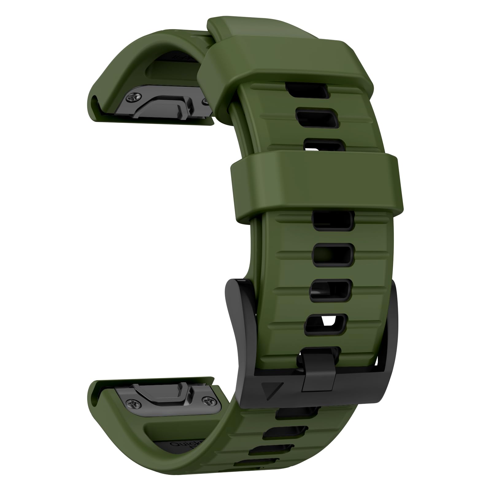 OVERSTEP Strap for Garmin Fenix7 Pro, 22 mm Silicone Wristband for Fenix 7/Fenix 5/Fenix 5 Plus/Fenix 6/Fenix 6 Pro/Forerunner 935/Forerunner945/Approach S60