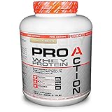 Reaction Nutrition Recor Pro Action Whey Protein, Vanilla Bean, 5 Pound