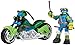 Teenage Mutant Ninja Turtles Mutating Quad Rotor Vehicle with Leonardo Vehicle