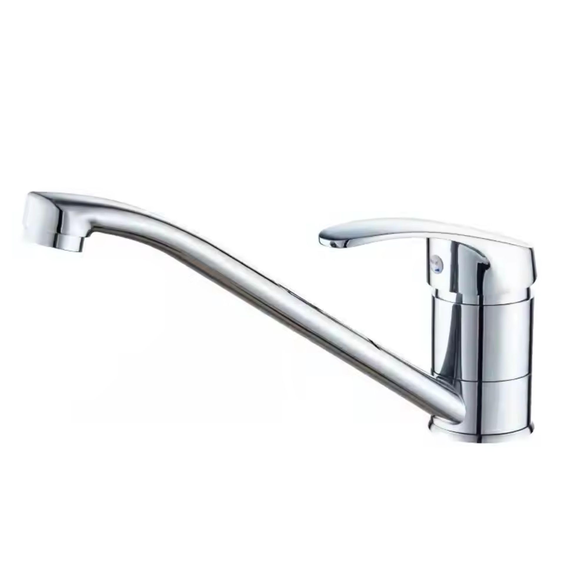 Sink Mixer Tap - Single Tap Lever with Long Swivel Spout – Waterfall for Bathroom Sink Taps and Kitchen Sink Taps