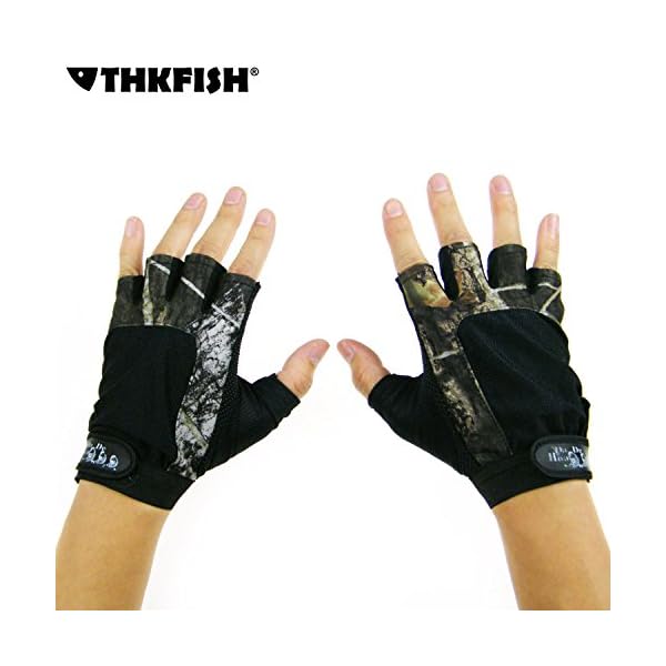 1pair-Gloves-5-Cut-Finger-Fishing-Gloves-Anti-Water-Water-Proof-Black-Camo-Camouflage