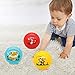 Centel Toy Ball Set (Pack of 3) Bouncy Balls for Toddlers Kids 4.7 inch Playground Balls Dodgeball Kickball Handball for Pre-School Early Education Camps Picnic Church School Classroom Indoor Outdoor