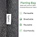 Y YOOMALL Plant Grow Bags 5-Pack 5 Gallon Fabric Aeration Pots, Thickened Breathable Fabric Pots with Handles for Vegetable/Flower/Plantsthumb 2
