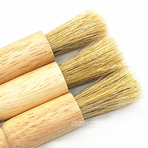 image for WEICHUAN Coffee Grinder Cleaning Brush - Wood Handle And Natural Brist