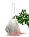 NetNeed Net Shopping Tote String Bag for Grocery Market Shopping & Beach, Storage, Fruit, Vegetable and Toys -Portable & Washable Mesh Produce Handbag(15 x 19
