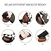 Back Neck Massager Deep Kneading Shiatsu Heated Massage Pillow for Lower Back Shoulder Body Lumbar Foot Car Home Office Travel Use