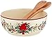 Lenox Winter Greetings Salad Bowl and Servers by Lenox
