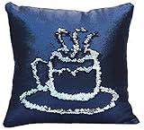BOOBEI Two Colors Reversible Sequins Mermaid Pillow Cases 1616