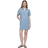 Gap Womens Denim Popover Mini Dress