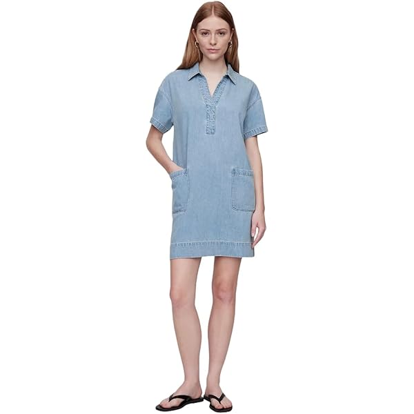 GAP Womens Denim Western Mini Dress Medium Wash M at Amazon Women's Clothing  store