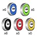 30 Pieces 608 Hybrid Ball Bearings for Tri-spinner Fidget Spinner Toy, Double Shielded by EAONE