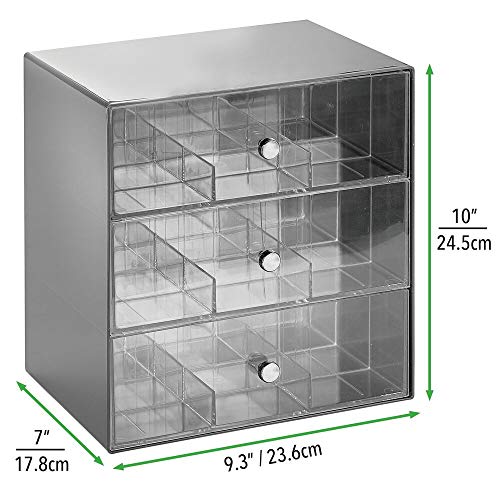 mDesign Aufbewahrungsbox für Teebeutel, Kaffeepads, Zucker usw