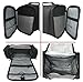 Large Capacity Hanging Toiletry Bag Water Resistant Machine Washable | Organizer for Men and Women Spacious Compact Kit | Strong Zippers, Sturdy Hook | Handle | 17 Compartments | Travel and Home