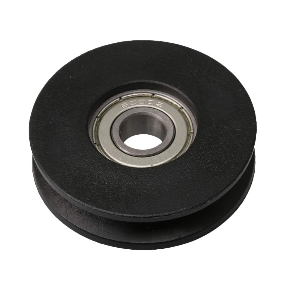 Nylon Bearing Steel Cable Pulley Wheel Bearing Groove Groove Tensioner
