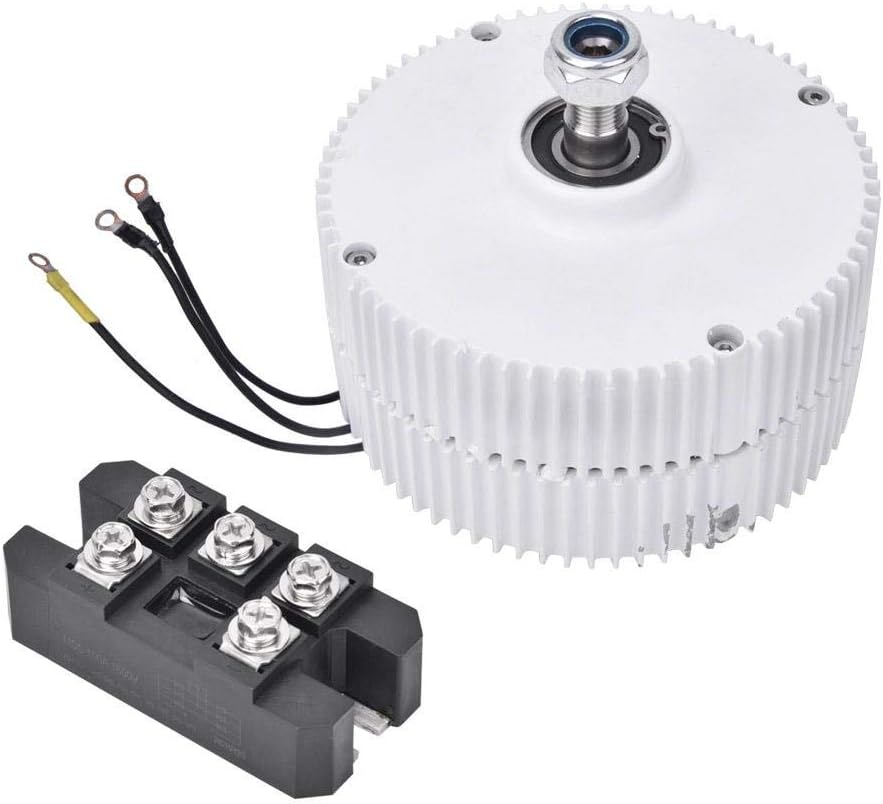 Permanent Magnet Generator, 24V 400W Wind 3-Phase Synchronous Alternator NE-400(Generator + Rectifier)