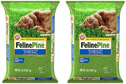 Feline Pine Original Cat Litter (2 Pack (Each 20 lbs.))