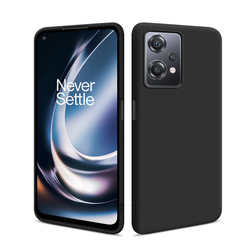 HSP Case for OnePlus Nord CE 2 Lite 5G [Dust-repellent] Cell Phone Case | Premium TPU Silicone Case Protective Case | Scratch-resistant Shockproof Drop Protection | Camera Protection Screen Black — image 1