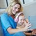 Kids Headphones, Jelly Comb Foldable Wired Over-Ear Headphones for Children with Music Sharing Function, 94dB Volume Limited, 3.5mm Audio Jack – Pinkthumb 4