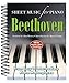 Ludwig Van Beethoven: Sheet Music for Piano: From Easy to Intermediate, Over 25 Masterpieces by