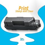 InkJello TK1160 Black Toner Cartridge 2pk for Kyocera ECOSYS P2040dn P2040dw view 3