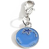 SHTALHST Mini Fruit Keychain with Blueberry Grape and Peach for Women Sweet Fruit Keycharms Cute Gifts