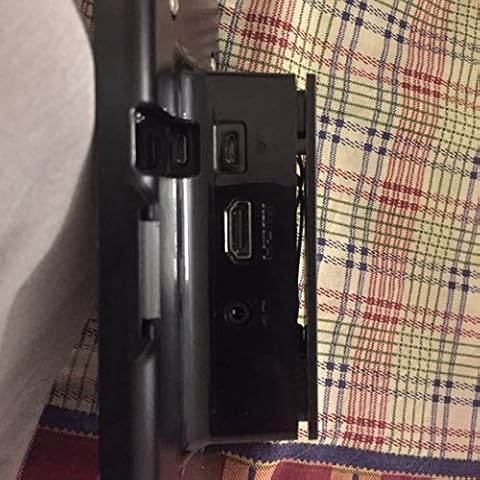 Iycorish Estuche de Pantalla de Prensa LCD de 7 Pulgadas Negro para Raspberry Pi 3B / 3B +, Solo el Estuche No Incluye la Pantalla