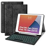 Backlit Keyboard Case for iPad 10.2 8th 7th