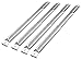 UNICOOK (4 Pack Universal Adjustable Stainless Steel Tube Burner Replacement, Extend from 13” to 17.5