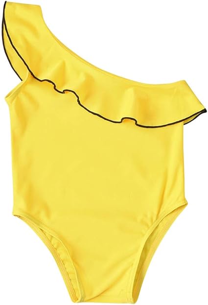baby yellow swimsuit