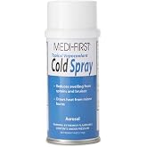 Medi-First Cold Spray Skin Refrigerant Isobutane/Propane 4 oz. | Isobutane N-Butane Propane, For Strains Sprains Muscle Spasms, Whole Body Use, Travel Size Can, Adult Use, Aerosol Form