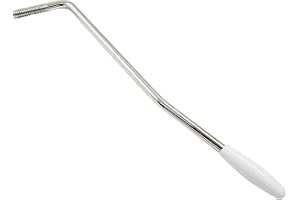 Murtenze 6MM Tremolo Arm Electric Guitar Tremolo, Whammy Bar with Tip Thread Metal Single Tremolo Arm for Squier Stratocaster Electric Guitar Tremolo System (Silver)