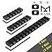 GUNPOW M-Lok Picatinny Rail, 5-Slot 7-Slot 13-Slot Lightweight M Lok Aluminum Picatinny Rail Section Accessories for M-LOK System with 6 T-Nuts & 6 Screws & 3 Allen Wrench, 3 Pack