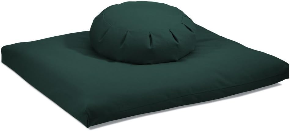DharmaCrafts Zafu and Zabuton Set (ZZSet) Meditation Cushions