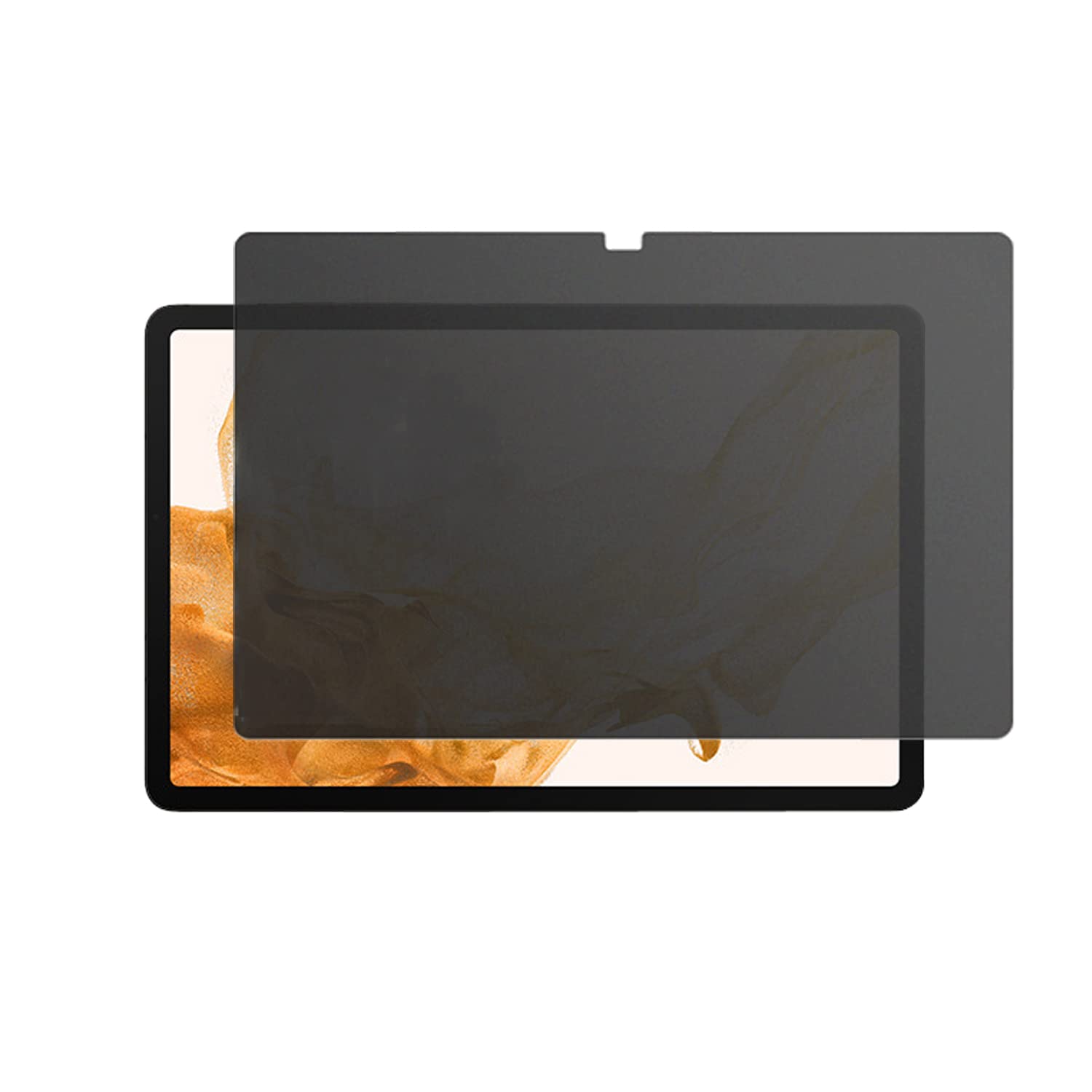 Photo 1 of [1 Pack] Privacy Screen Protector Suit for Samsung Galaxy Tab S10 Plus /Samsung Galaxy Tab S9 Plus 2023/ Samsung Galaxy Tab S8 Plus(SM-X800) 5G /Tab S7 FE 2021/Galaxy Tab S7 Plus 2020 12.4 Inch , Matte Anti-peep Anti Glare Scratch Resistant Soft Screen Pr