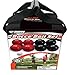 Triumph Sports Triumph 100mm Classic Bocce Ball Set - Includes 8 Bocce Balls, Jack and Carry Case