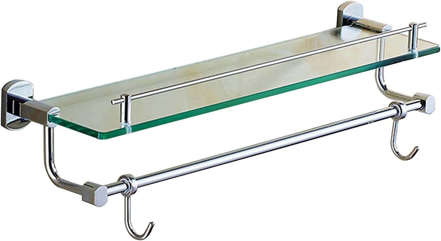 Bathroom Shelves, Extra 8MM Tempered Glass WallMounted Storage