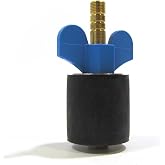 TECHNICAL PRODUCTS Winter Rubber Plug with Valve for 1-1/2 Inch Pipe, with Blow Thru Stem (1)