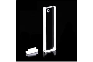1pcs Quartz Cuvette with Lid 1mm Quartz Cell(Glue bonding Process)